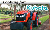 New and Used Kubota Equipment
